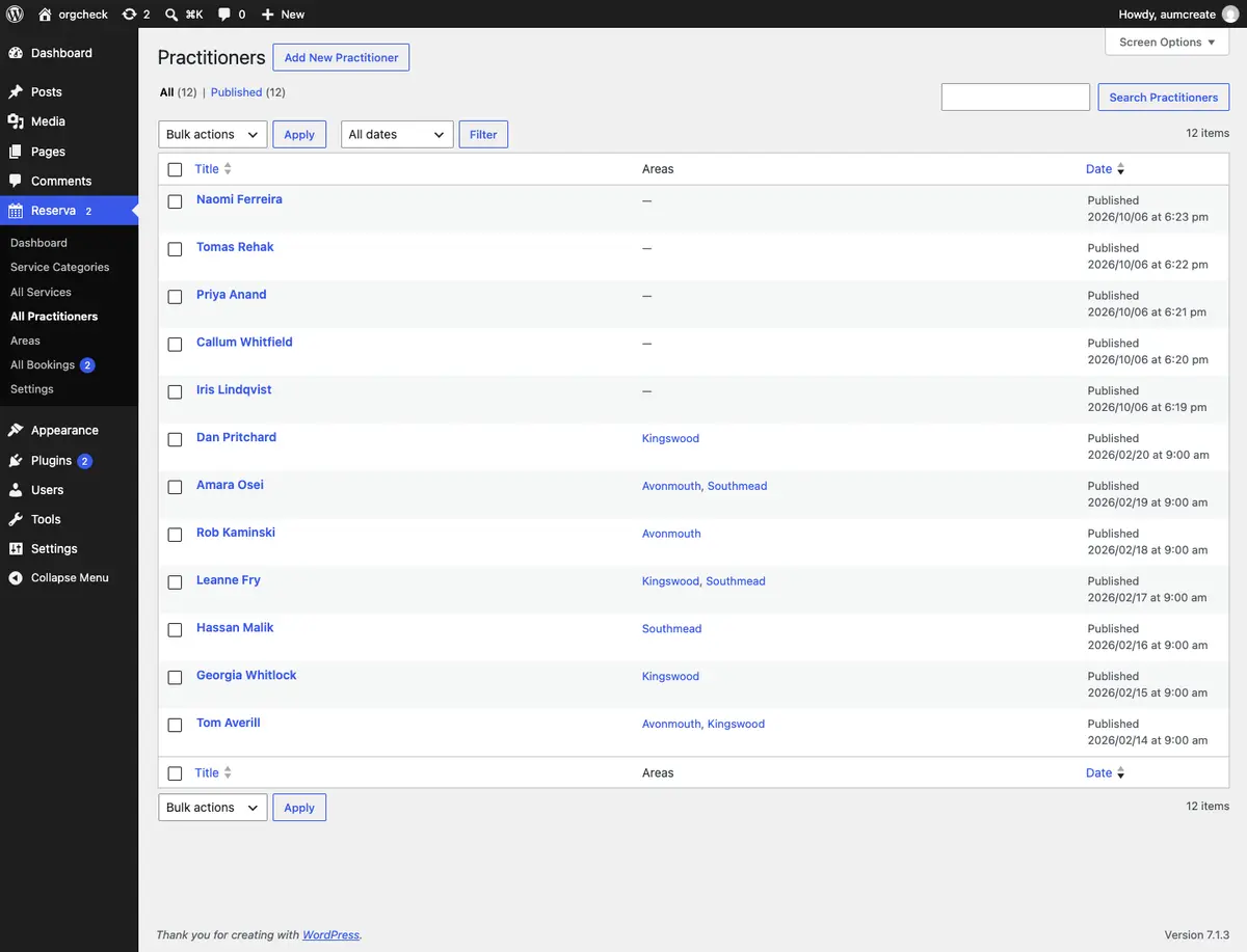 AumReserva