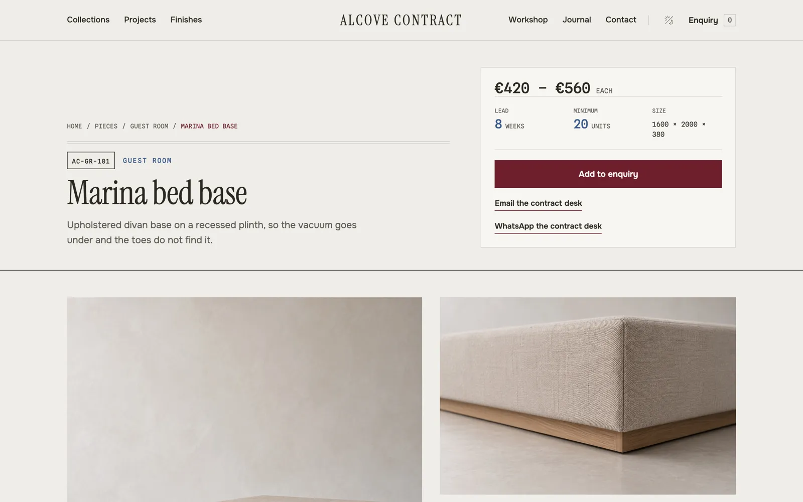 Alcove — A piece