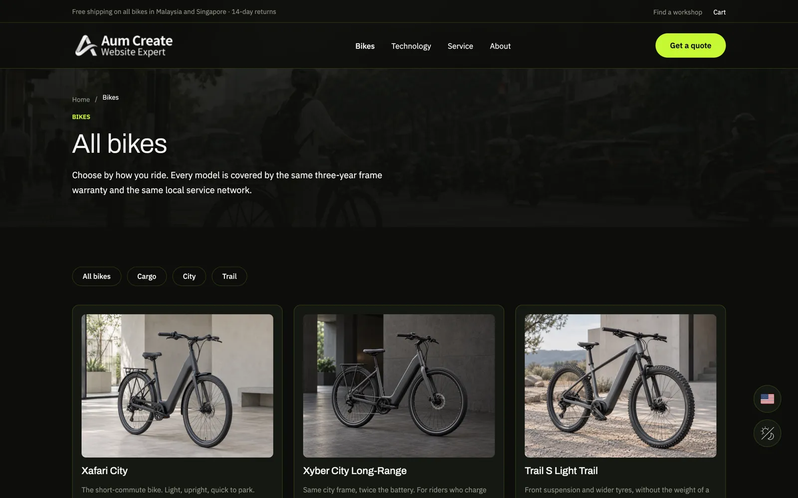 AUMBIKE — Bikes archive